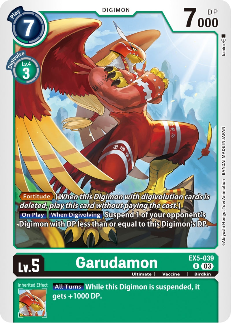 Image for Garudamon [Animal Colosseum]