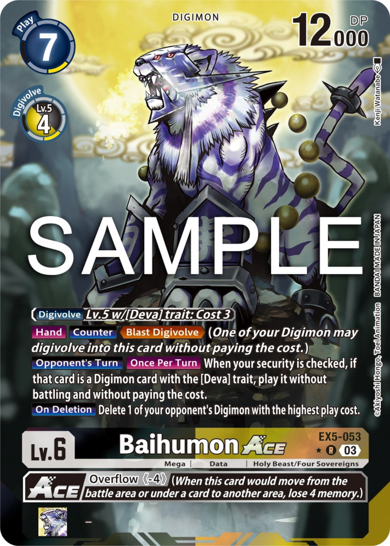 Image for Baihumon ACE (Alternate Art) [Animal Colosseum]