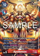 Image for Apollomon (Alternate Art) [Animal Colosseum]