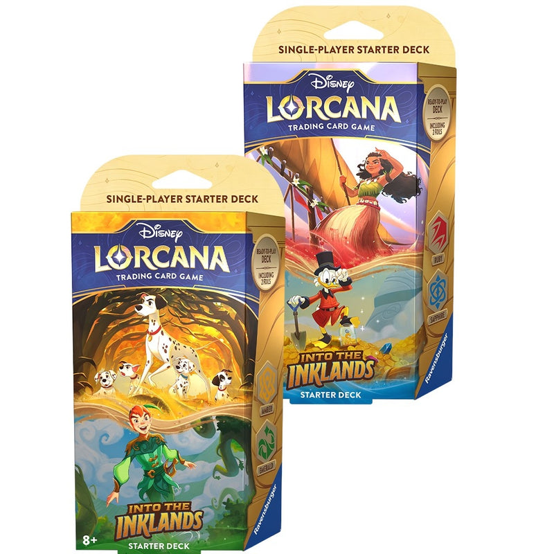 Disney Lorcana Into the Inklands Starter Deck Set of 2 () [3]