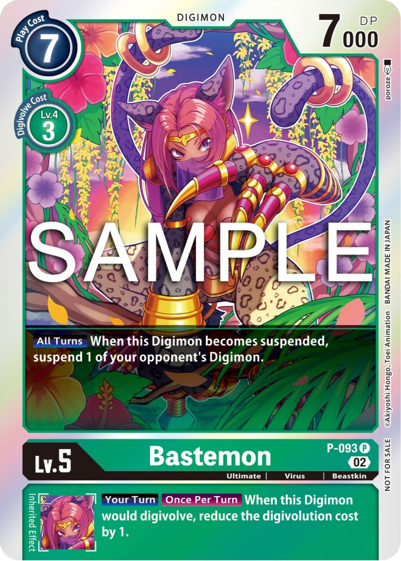 Image for Bastemon - P-093 (3rd Anniversary Update Pack) [Digimon Promotion Cards]