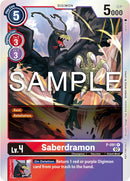 Image for Saberdramon - P-091 (3rd Anniversary Update Pack) [Digimon Promotion Cards]