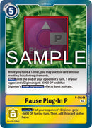 Image for Pause Plug-In P - P-095 (3rd Anniversary Update Pack) [Digimon Promotion Cards]