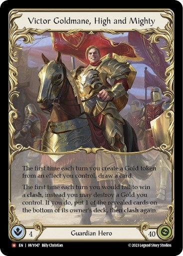 Image for Victor Goldmane, High and Mighty [Heavy Hitters]