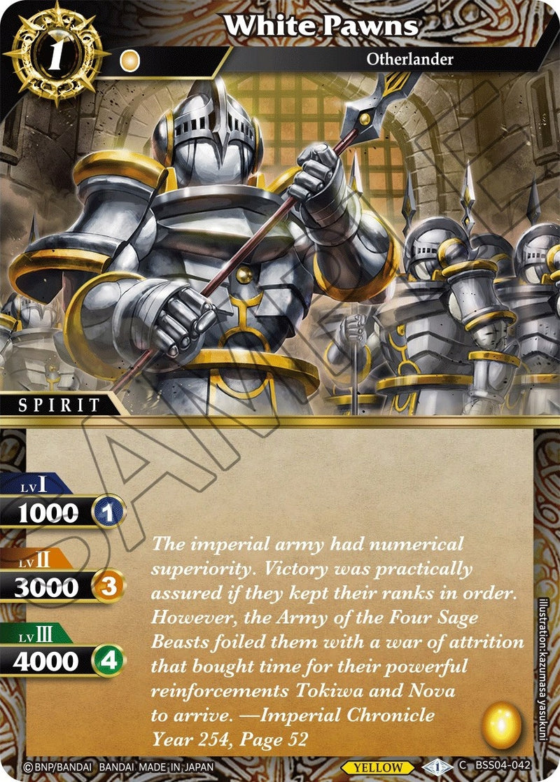 White Pawns (BSS04-042) [BSS04]