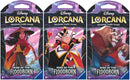 Disney Lorcana Rise of the Floodborn Sleeved Booster Pack Art Bundle Set of 3 () [2]