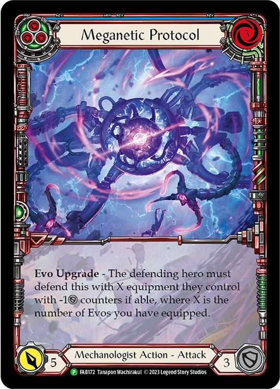 Image for Meganetic Protocol [Flesh and Blood: Promo Cards]