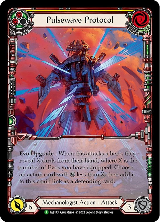 Image for Pulsewave Protocol [Flesh and Blood: Promo Cards]