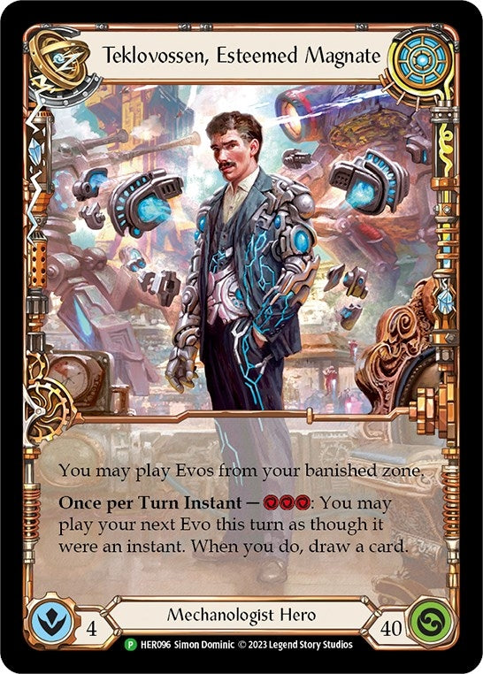 Image for Teklovossen, Esteemed Magnate - HER096 [Flesh and Blood: Promo Cards]