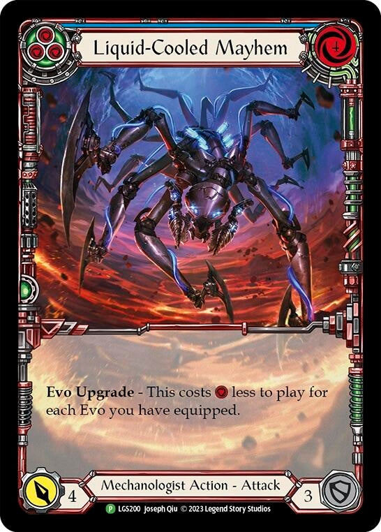 Image for Liquid-Cooled Mayhem (LGS200) [Flesh and Blood: Promo Cards]