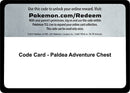 Code Card Paldea Adventure Chest [MCAP]