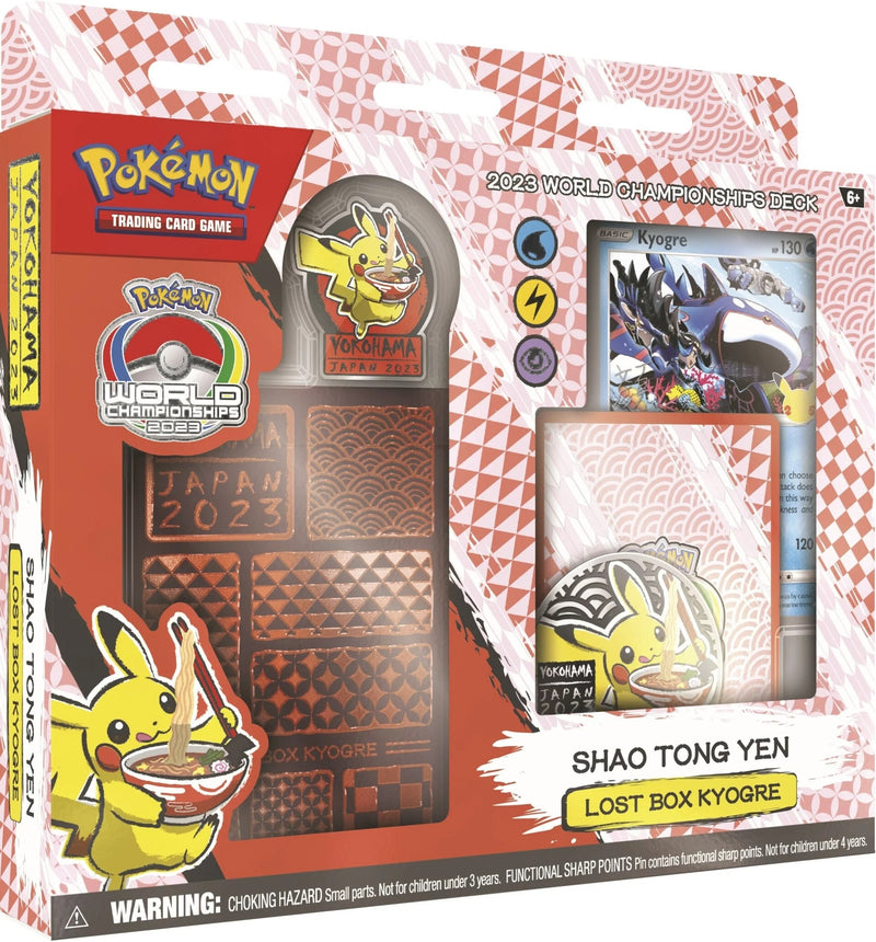 2023 World Championship Deck Shao Tong Yen Lost Box Kyogre [WCD]