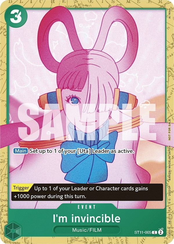Im invincible Starter Deck 11 Uta Deck Battle (ST11-005) [OP-PR]
