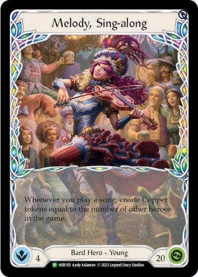 Image for Melody, Sing-along [Flesh and Blood: Promo Cards]