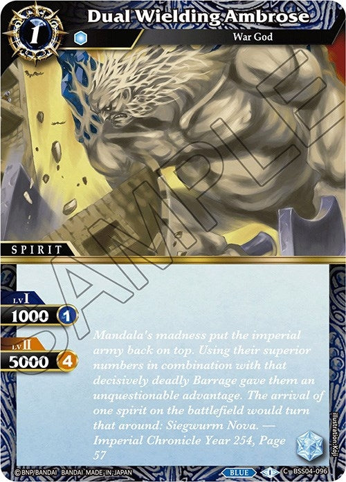 Dual Wielding Ambrose (BSS04-096) [BSS04]