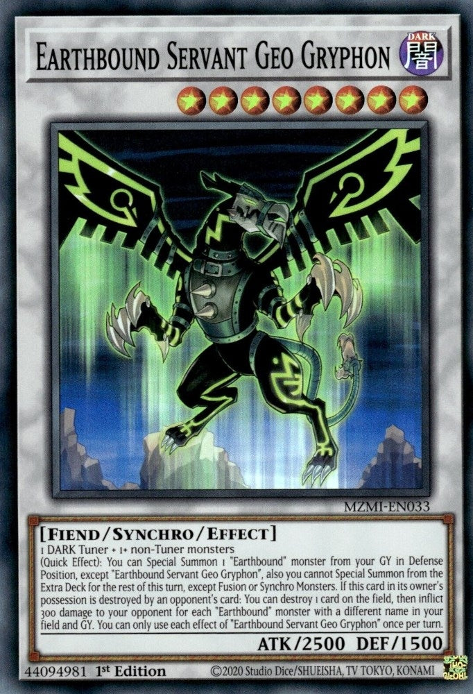 Earthbound Servant Geo Gryphon (MZMI-EN033) [MZMI]