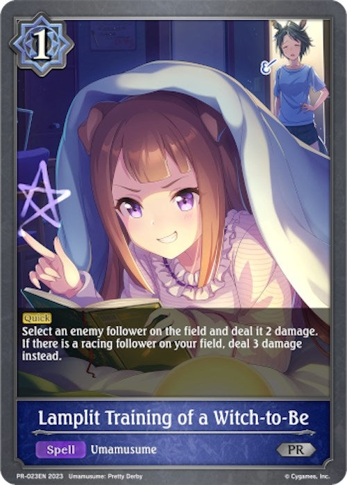 Lamplit Training of a Witch to Be (PR-023EN) [SVPR]