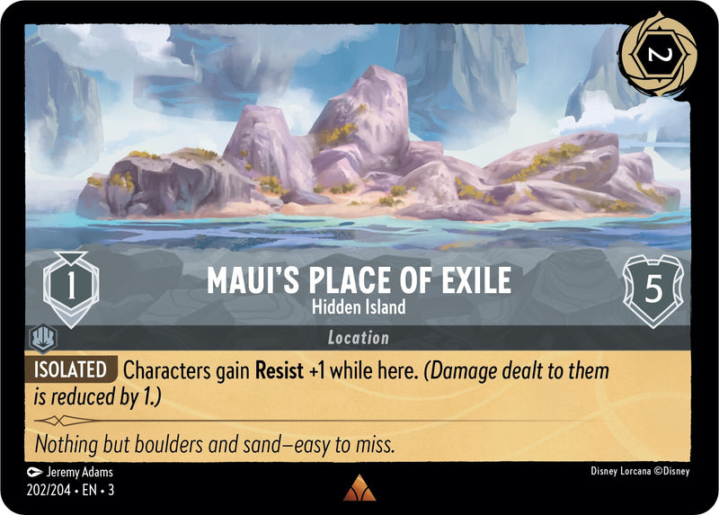 Mauis Place of Exile Hidden Island (202/204) [3]
