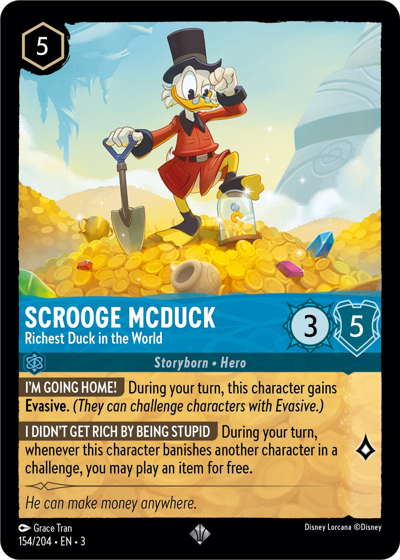 Scrooge McDuck Richest Duck in the World (154/204) [3]