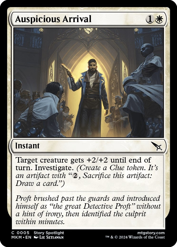 Auspicious Arrival [Murders at Karlov Manor]