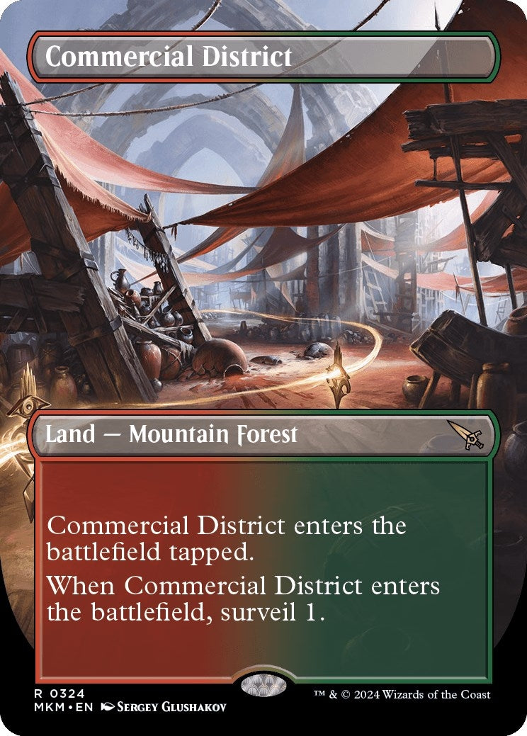Commercial District Borderless (324) [MKM]