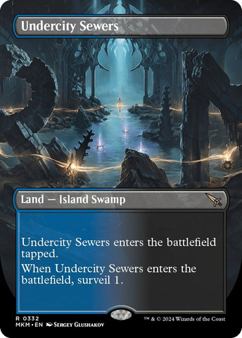 Undercity Sewers Borderless (332) [MKM]