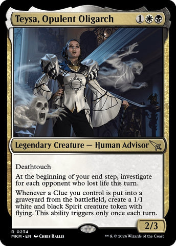 Teysa, Opulent Oligarch [Murders at Karlov Manor]