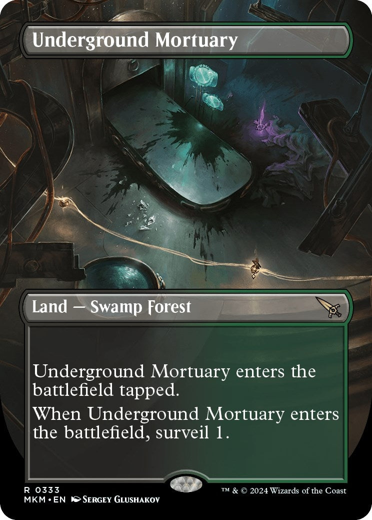 Underground Mortuary (Borderless) [Murders at Karlov Manor]