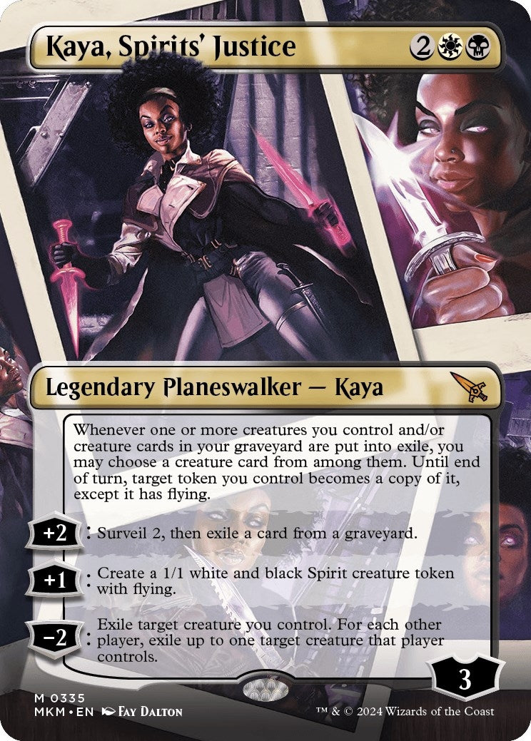 Kaya Spirits Justice Borderless (335) [MKM]