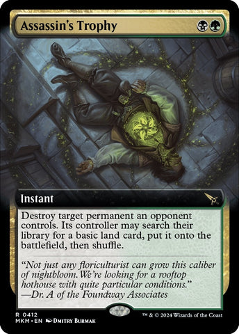Assassins Trophy Extended Art (412) [MKM]