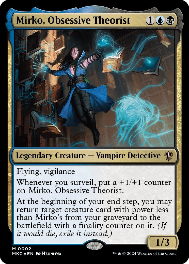 Mirko, Obsessive Theorist [Murders at Karlov Manor Commander]