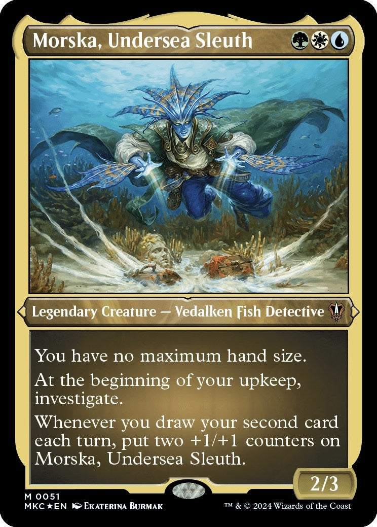 Morska, Undersea Sleuth (Display Commander) [Murders at Karlov Manor Commander]