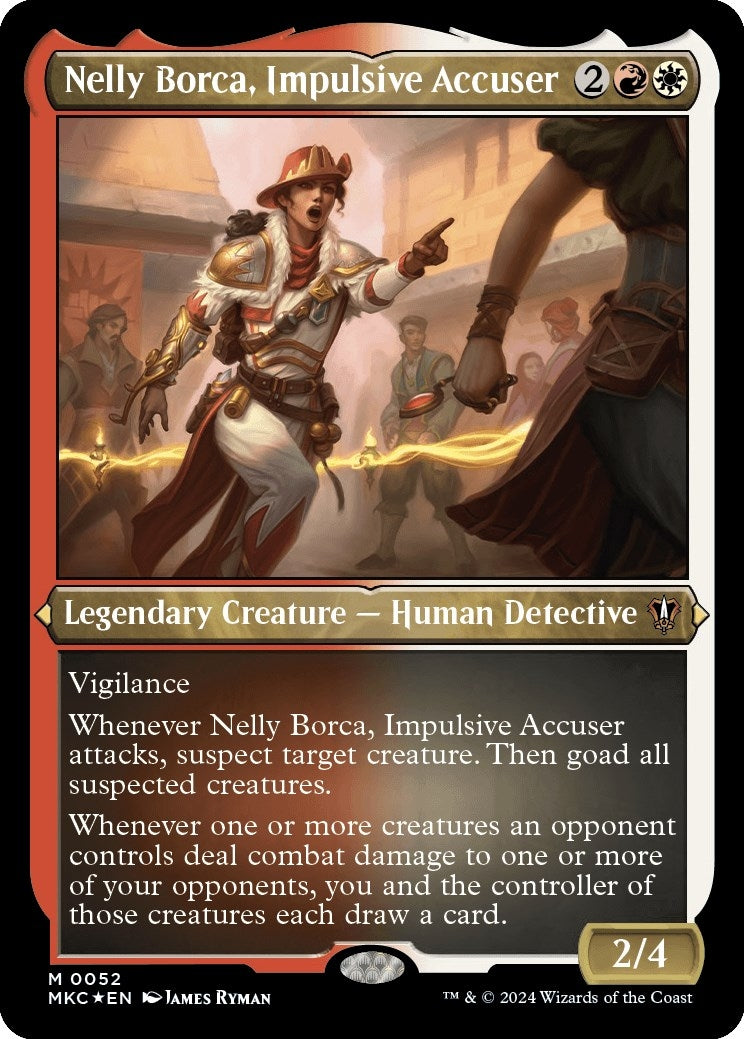 Nelly Borca Impulsive Accuser Display Commander Thick Stock (52) [MKC]