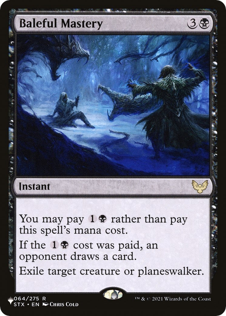 Baleful Mastery (64) [LIST]