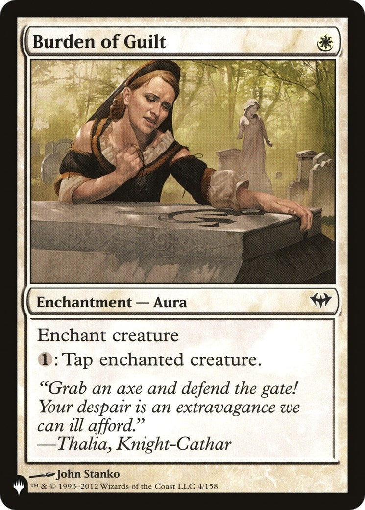 Burden of Guilt (4) [LIST]