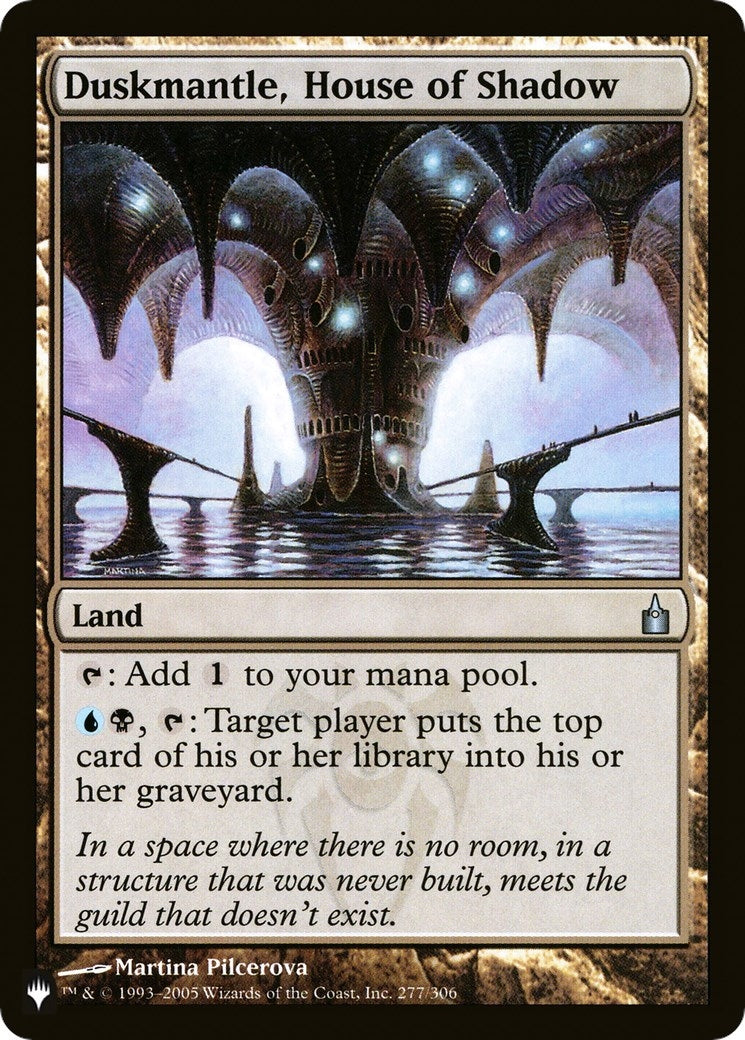 Duskmantle House of Shadow (277) [LIST]