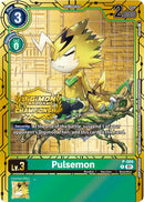 Image for Pulsemon - P-069 (Championship 2023 Gold Card Set) [Digimon Promotion Cards]