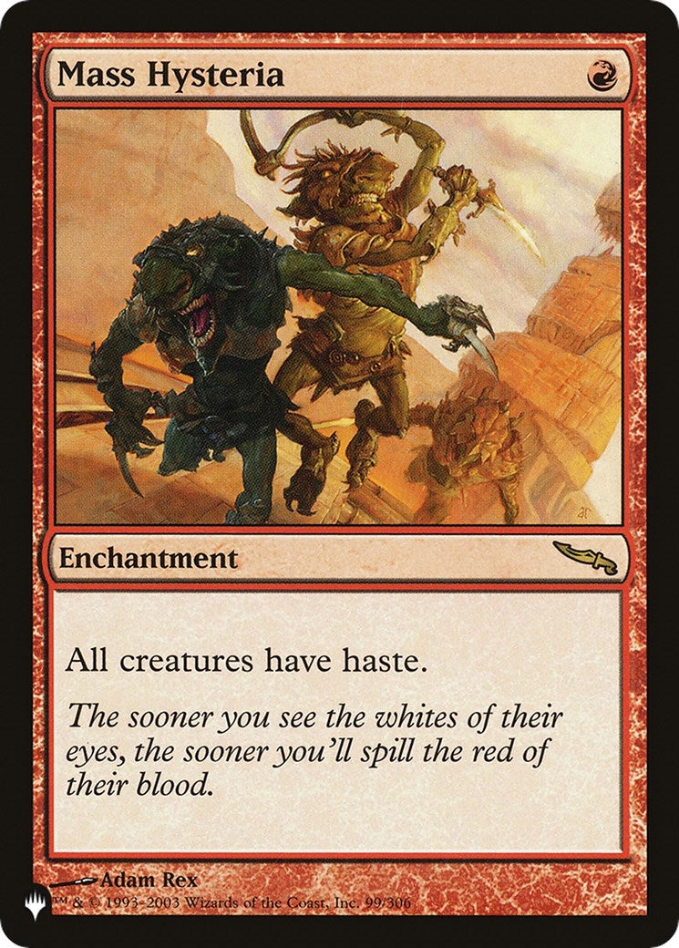 Mass Hysteria (99) [LIST]