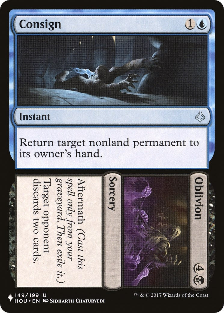 Consign Oblivion (149) [LIST]