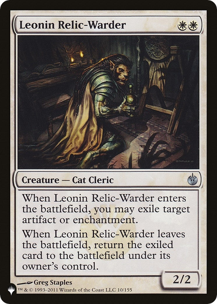 Leonin Relic Warder MBS (10) [LIST]