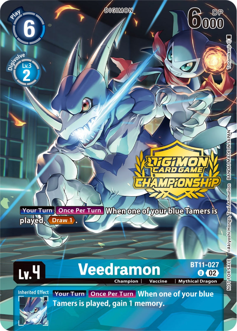 Image for Veedramon (Championship 2023 Tamers Pack) [Dimensional Phase]