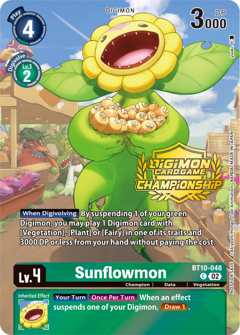 Image for Sunflowmon (Championship 2023 Tamers Pack) [Xros Encounter]