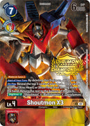 Image for Shoutmon X3 (Championship 2023 Tamers Pack) [Dimensional Phase]