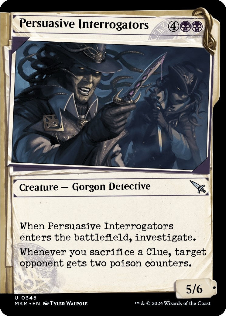 Persuasive Interrogators Showcase (345) [MKM]