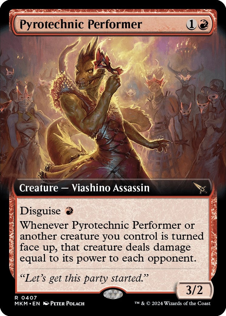 Pyrotechnic Performer Extended Art (407) [MKM]