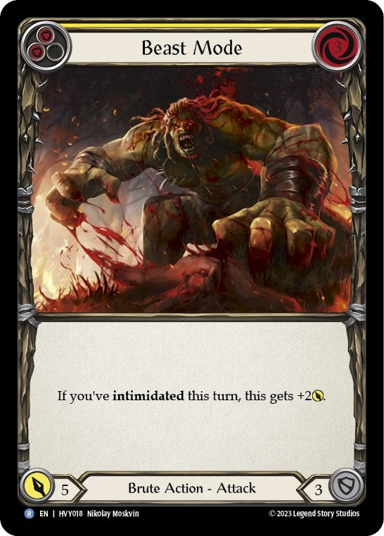 Image for Beast Mode (Yellow) [Heavy Hitters]