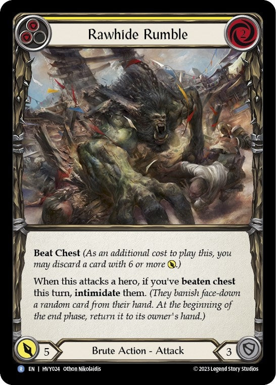 Image for Rawhide Rumble (Yellow) [Heavy Hitters]