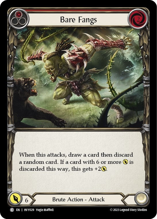 Image for Bare Fangs (Red) [Heavy Hitters]