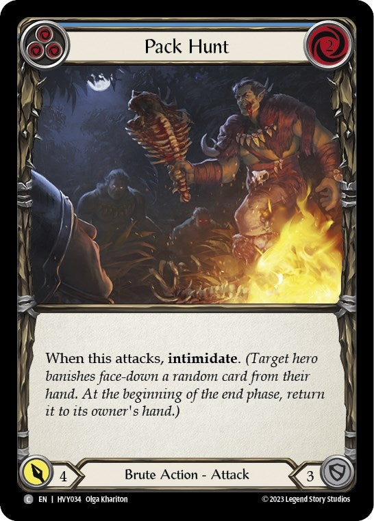 Image for Pack Hunt (Blue) [Heavy Hitters]