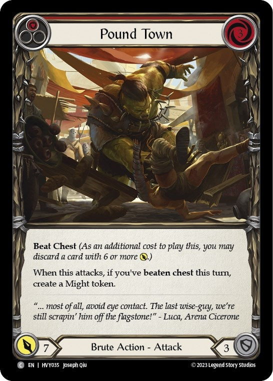 Image for Pound Town (Red) [Heavy Hitters]